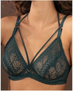 Bijou De Corps Textile Antigel Atelier Séduction (Vert Anglais) -mesdessous bijou de corps textile antigel atelier seduction vert anglais 3