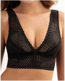 Brassière Séduction Antigel Tressage Graphic (Tressage Noir)