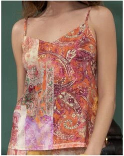 Caraco Antigel Cachemire En Fête (Orange Multico)