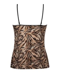 Caraco Antigel Tigre Rebelle (Tigre Blond) 9 Caraco Antigel Tigre Rebelle (Tigre Blond) -mesdessous caraco antigel tigre rebelle tigre blond 3