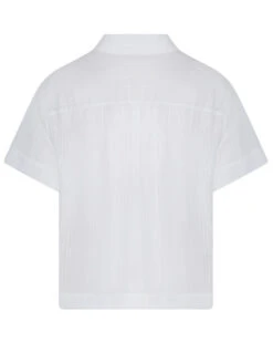 Chemise Courte 100% Coton Antigel Chic Et Relax (Blanc) -mesdessous chemise courte 100 coton antigel chic et relax blanc 3