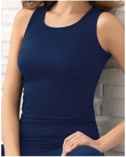 Débardeur Antigel En Mode Yoga (Bleu Yoga)