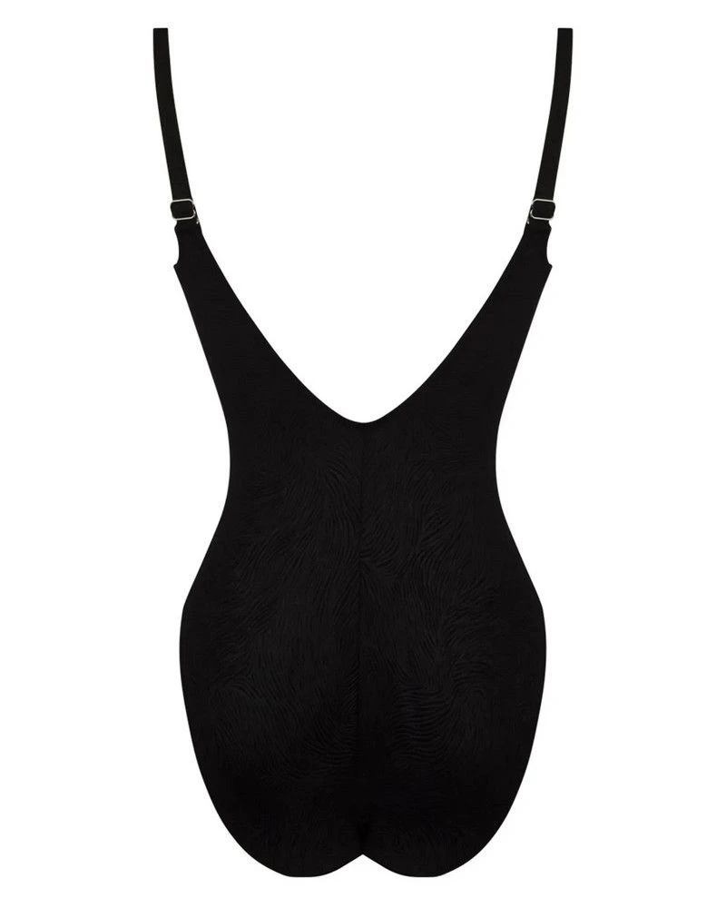 Maillot De Bain Une Pièce Armatures Antigel La Muse Des Vagues (Noir) 4 Maillot De Bain Une Pièce Armatures Antigel La Muse Des Vagues (Noir) – Image 2