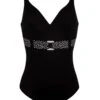 Maillot De Bain Une Pièce Sans Armature Antigel La Muse Dolce Vita (Pois Noir) 2 Maillot De Bain Une Pièce Sans Armature Antigel La Muse Dolce Vita (Pois Noir) -mesdessous maillot de bain une piece sans armature antigel la muse dolce vita pois noir