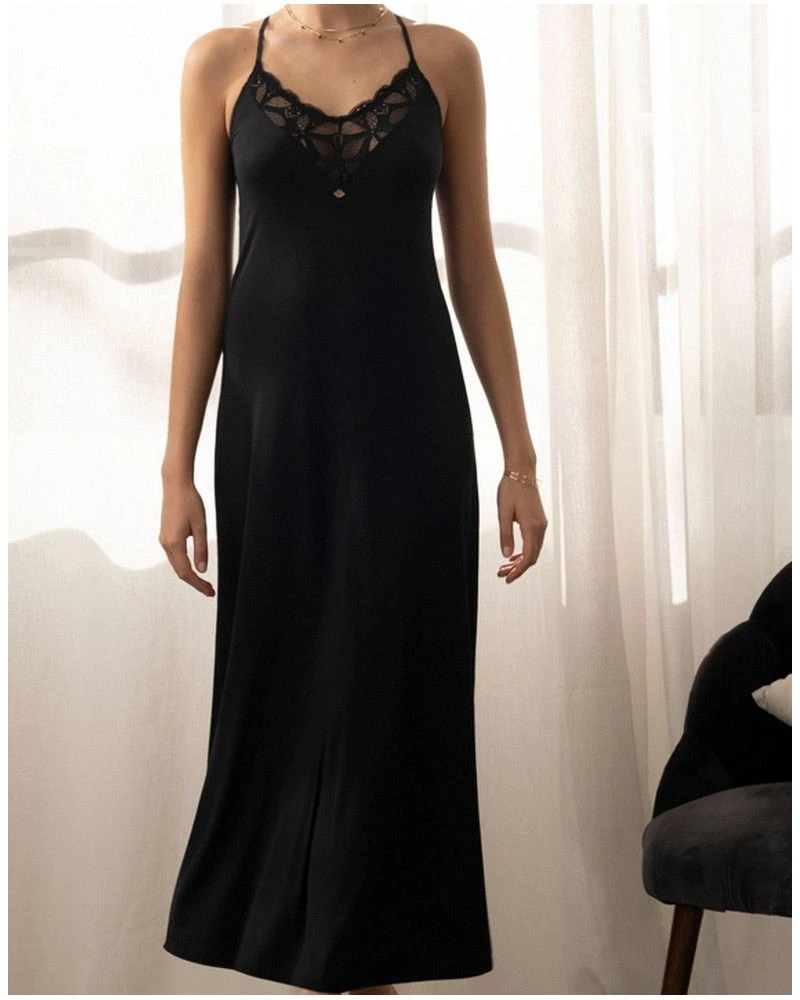 Nuisette Longue Antigel Stricto Sensuelle (Noir) 3 Nuisette Longue Antigel Stricto Sensuelle (Noir)