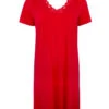 Nuisette Manches Courtes Antigel Simply Perfect (Rouge Capucine) -mesdessous nuisette manches courtes antigel simply perfect rouge capucine