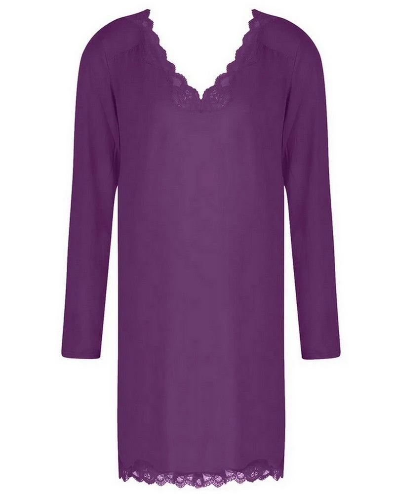 Nuisette Manches Longues Bien-être Antigel Simply Perfect (Prune Magic) 4 Nuisette Manches Longues Bien-être Antigel Simply Perfect (Prune Magic) – Image 2