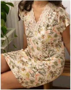 Nuisette Tunique Antigel Evasion Tropique (Matin Tropic)