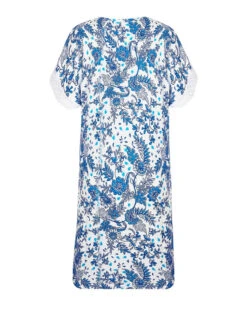 Nuisette Tunique Antigel Patio Fraîcheur (Bleu Azul) -mesdessous nuisette tunique antigel patio fraicheur bleu azul 3