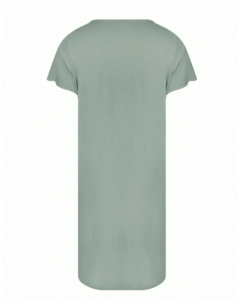 Nuisette Tunique Antigel Simply Graphic (Vert Amande) 6 Nuisette Tunique Antigel Simply Graphic (Vert Amande) – Image 4