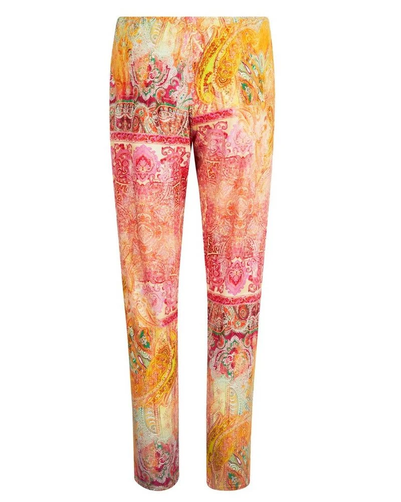 Pantalon Antigel Cachemire En Fête (Orange Multico) 6 Pantalon Antigel Cachemire En Fête (Orange Multico) – Image 4