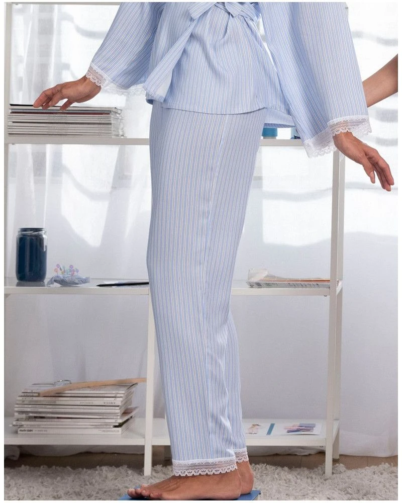 Pantalon Antigel Un Brin Garçonne (Bleu Liquette) 5 Pantalon Antigel Un Brin Garçonne (Bleu Liquette) – Image 3