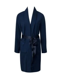 Robe De Chambre Polaire Longue Antigel Simply Perfect (Marine Polaire)