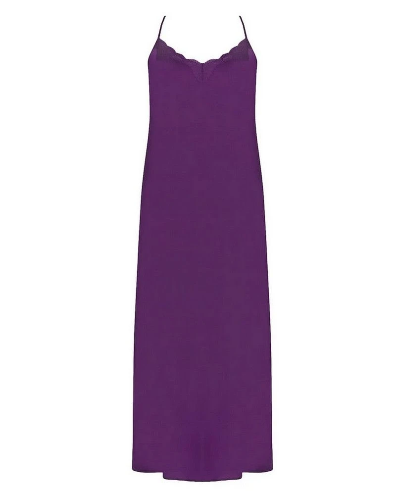 Robe De Nuit Longue Antigel Simply Perfect (Prune Magic) 4 Robe De Nuit Longue Antigel Simply Perfect (Prune Magic) – Image 2