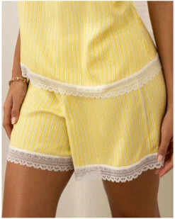 Short Antigel Un Brin Garçonne (Jaune Liquette)