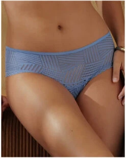 Shorty Antigel Tressage Graphic (Tressage Denim) 10 Shorty Antigel Tressage Graphic (Tressage Denim) -mesdessous shorty antigel tressage graphic tressage denim 1 3