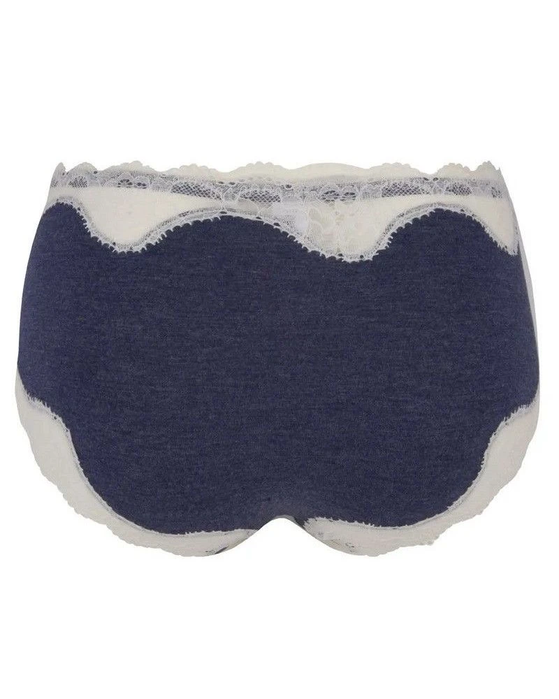 Shorty Bien-être Antigel Simply Perfect (Bleu Chiné Nacre) 4 Shorty Bien-être Antigel Simply Perfect (Bleu Chiné Nacre) – Image 2