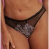Slip Charme Antigel Tartan Glamour (Rose Tartan) 1 Slip Charme Antigel Tartan Glamour (Rose Tartan) -mesdessous slip charme antigel tartan glamour rose tartan