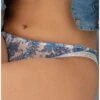 Slip Séduction Antigel Patio Fraîcheur (Bleu Azul) -mesdessous slip seduction antigel patio fraicheur bleu azul