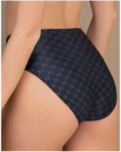 Slip Taille Haute Antigel Bijou Du Jour (Marine Bleu) 10 Slip Taille Haute Antigel Bijou Du Jour (Marine Bleu) -mesdessous slip taille haute antigel bijou du jour marine bleu 2