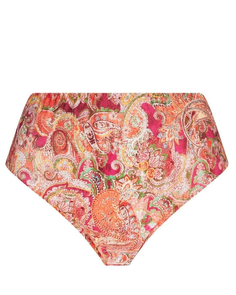 Slip Taille Haute Antigel Cachemire En Fête (Orange Multico) 4 Slip Taille Haute Antigel Cachemire En Fête (Orange Multico) – Image 2