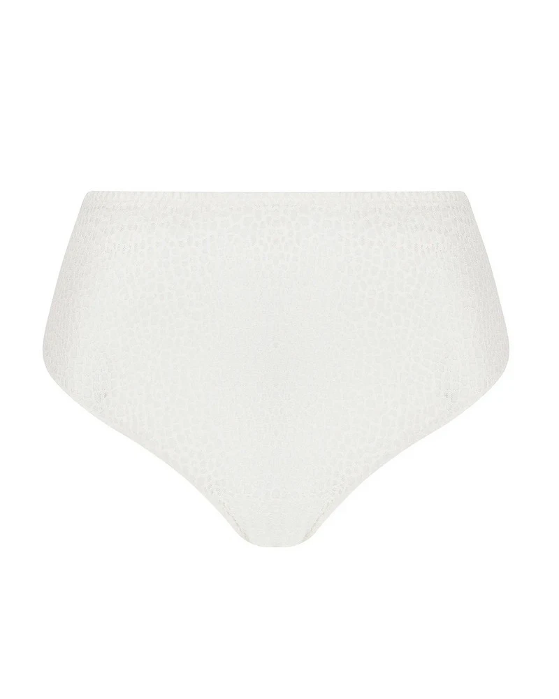 Slip Taille Haute Antigel Exquise En Dentelle (Ecru Nacre) 4 Slip Taille Haute Antigel Exquise En Dentelle (Ecru Nacre) – Image 2