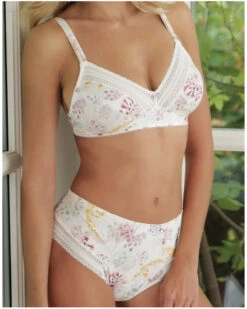 Slip Taille Haute Antigel Souffle Fleuri (Souffle Pastel) 8 Slip Taille Haute Antigel Souffle Fleuri (Souffle Pastel) -mesdessous slip taille haute antigel souffle fleuri souffle pastel 2