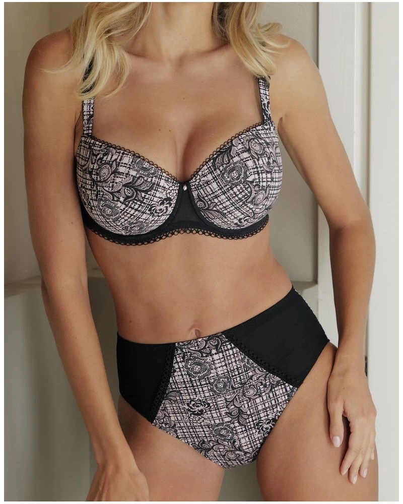 Slip Taille Haute Antigel Tartan Glamour (Rose Tartan) 5 Slip Taille Haute Antigel Tartan Glamour (Rose Tartan) – Image 3