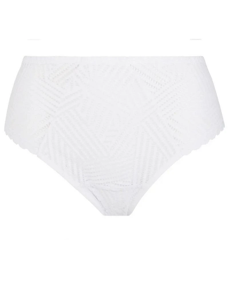 Slip Taille Haute Antigel Tressage Graphic (Tressage Blanc) 3 Slip Taille Haute Antigel Tressage Graphic (Tressage Blanc)