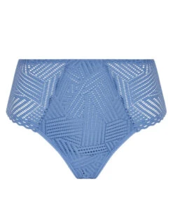 Slip Taille Haute Antigel Tressage Graphic (Tressage Denim)