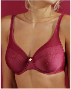 Soutien-gorge Armature Bien-être Antigel Ballerine Des Ondes (Or Cerise)