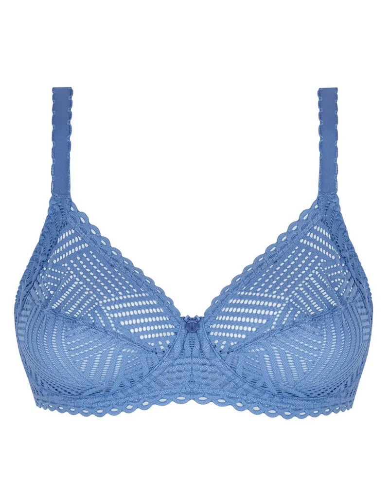 Soutien-gorge Armature Bien-être Antigel Tressage Graphic (Tressage Denim) 4 Soutien-gorge Armature Bien-être Antigel Tressage Graphic (Tressage Denim) – Image 2