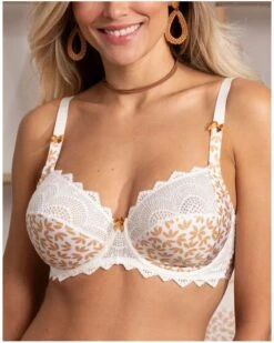 Soutien-gorge Armatures Bien-être Antigel Crochet Bohème (Camel Bohème)