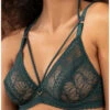Soutien-gorge Armatures Triangle Antigel Atelier Séduction (Vert Anglais) 1 Soutien-gorge Armatures Triangle Antigel Atelier Séduction (Vert Anglais) -mesdessous soutien gorge armatures triangle antigel atelier seduction vert anglais