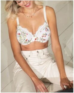 Soutien-gorge Avec Armatures Bien-être Antigel Muse Du Printemps (Fleurs En Fête) -mesdessous soutien gorge avec armatures bien etre antigel muse du printemps fleurs en fete 3