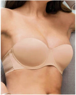 Soutien-gorge Bandeau Coque New Apesanteur (Skin Rosé)