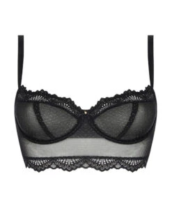 Soutien-gorge Bustier Antigel Nuit Des Etoiles (Noir Or) -mesdessous soutien gorge bustier antigel nuit des etoiles noir or 1