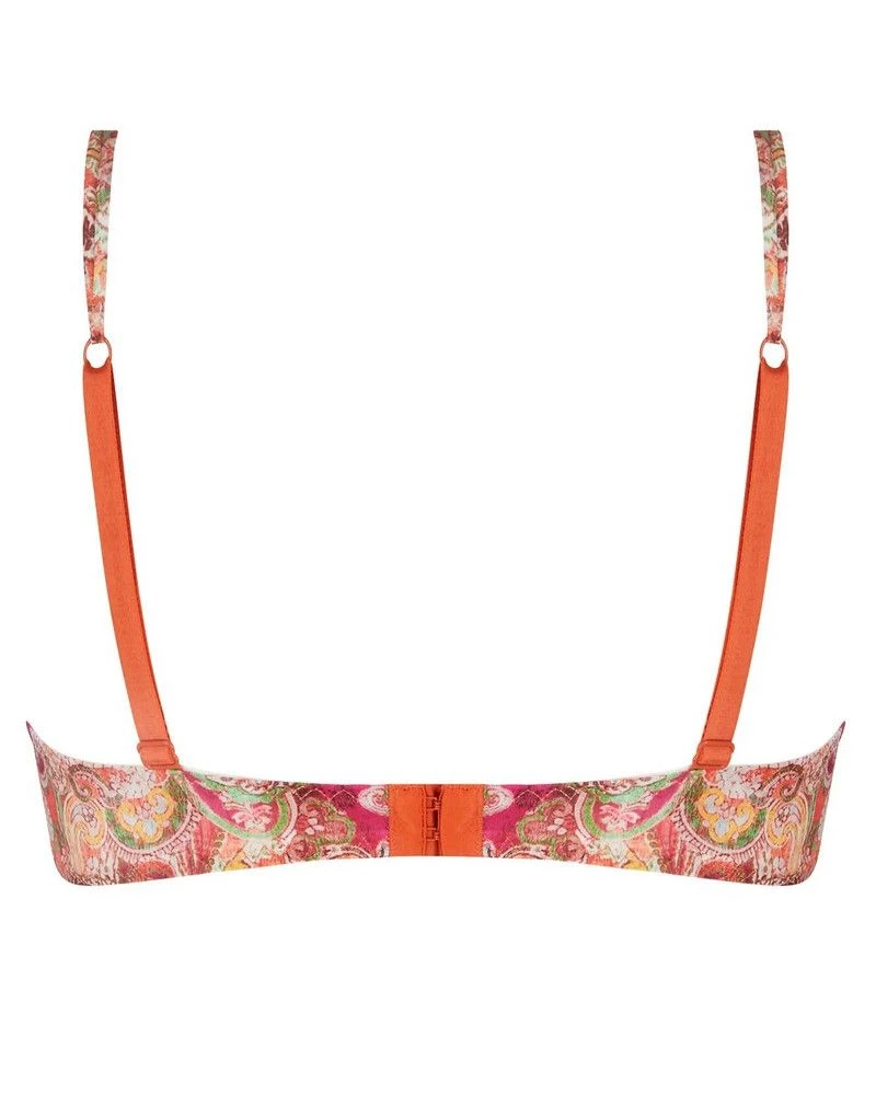 Soutien-gorge Coque Antigel Cachemire En Fête (Orange Multico) 6 Soutien-gorge Coque Antigel Cachemire En Fête (Orange Multico) – Image 4