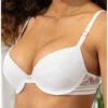 Soutien-gorge Coque Antigel Dentelle Rebelle (Blanc) -mesdessous soutien gorge coque antigel dentelle rebelle blanc