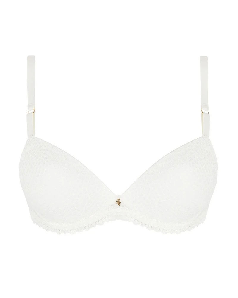 Soutien-gorge Coque Antigel Exquise En Dentelle (Ecru Nacre) 4 Soutien-gorge Coque Antigel Exquise En Dentelle (Ecru Nacre) – Image 2