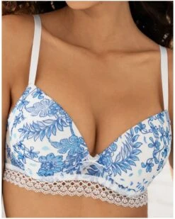 Soutien-gorge Coque Antigel Patio FraĂźcheur (Bleu Azul)