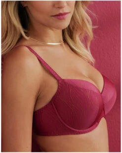 Soutien-gorge Coque Bien-être Antigel Ballerine Des Ondes (Or Cerise) -mesdessous soutien gorge coque bien etre antigel ballerine des ondes or cerise 1 1