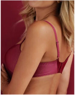 Soutien-gorge Coque Bien-être Antigel Ballerine Des Ondes (Or Cerise) -mesdessous soutien gorge coque bien etre antigel ballerine des ondes or cerise 1 2