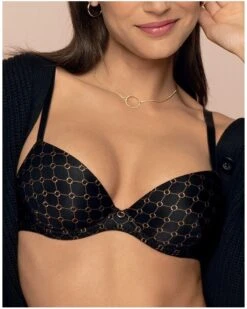 Soutien-gorge Coque Confort Antigel Bijou Du Jour (Noir Bijou)