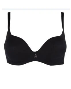Soutien-gorge Coque Décolleté Plongeant Antigel Culte Beauté (Noir)