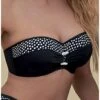 Soutien-gorge De Bain Bandeau à Coques Antigel La Muse Dolce Vita (Pois Noir) 2 Soutien-gorge De Bain Bandeau à Coques Antigel La Muse Dolce Vita (Pois Noir) -mesdessous soutien gorge de bain bandeau a coques antigel la muse dolce vita pois noir