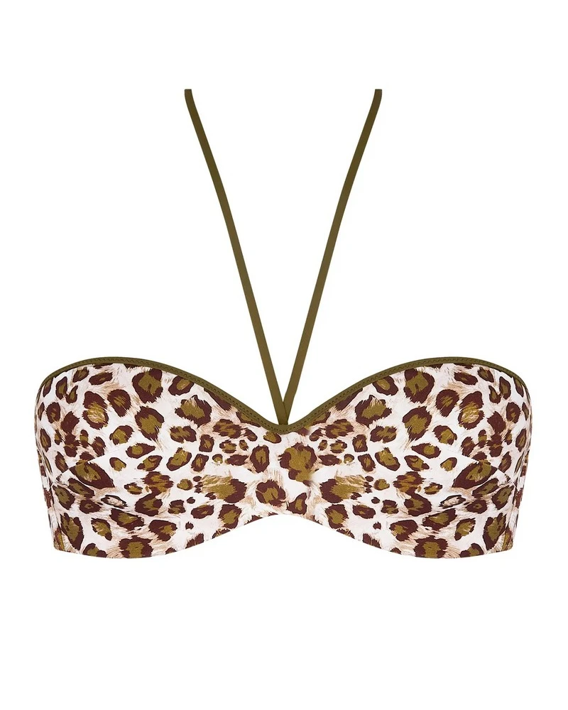 Soutien-gorge De Bain Bandeau Coque Antigel La Panthère Mystère (Kaki Mystère) 4 Soutien-gorge De Bain Bandeau Coque Antigel La Panthère Mystère (Kaki Mystère) – Image 2