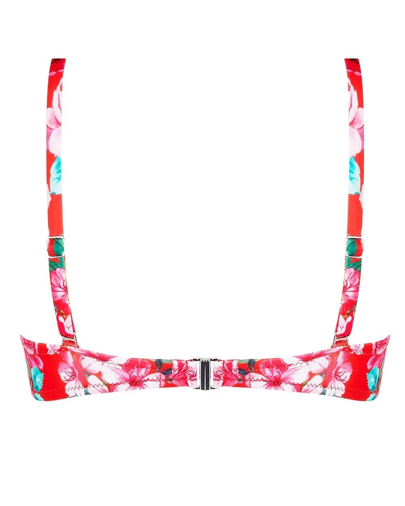 Soutien-gorge De Bain Triangle à Coque Bonnets Profonds Antigel La Chérie Forever (Rouge Chérie) 6 Soutien-gorge De Bain Triangle à Coque Bonnets Profonds Antigel La Chérie Forever (Rouge Chérie) – Image 4