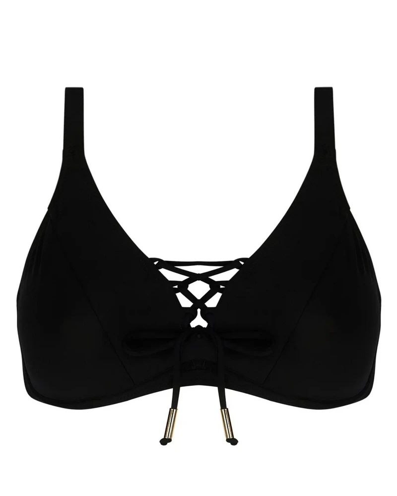 Soutien-gorge De Bain Triangle Avec Armature Bonnets Profonds Antigel La Glam Tonique (Noir) 3 Soutien-gorge De Bain Triangle Avec Armature Bonnets Profonds Antigel La Glam Tonique (Noir) – Image 2