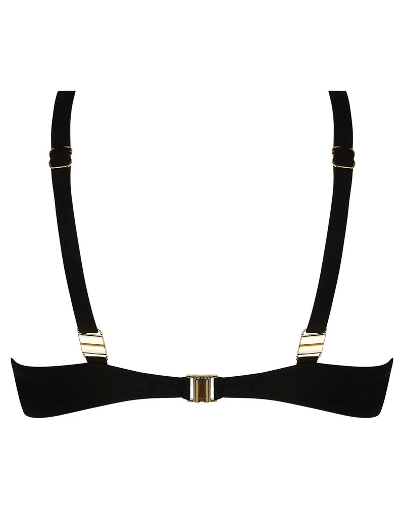 Soutien-gorge De Bain Triangle Avec Armature Bonnets Profonds Antigel La Glam Tonique (Noir) 5 Soutien-gorge De Bain Triangle Avec Armature Bonnets Profonds Antigel La Glam Tonique (Noir) – Image 4